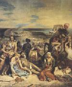 Eugene Delacroix Scenes of the Massacres of Scio;Greek Families Awaiting Death or Slavery (mk05) china oil painting reproduction